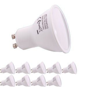 Lampe Ampoules Spot LED Dimmable GU10 7W Blanc Froid 5000K Haute Luminosité  pour Spot LED Encastrable et Rail Luminaire Spot ENUOTEK - Cdiscount Maison