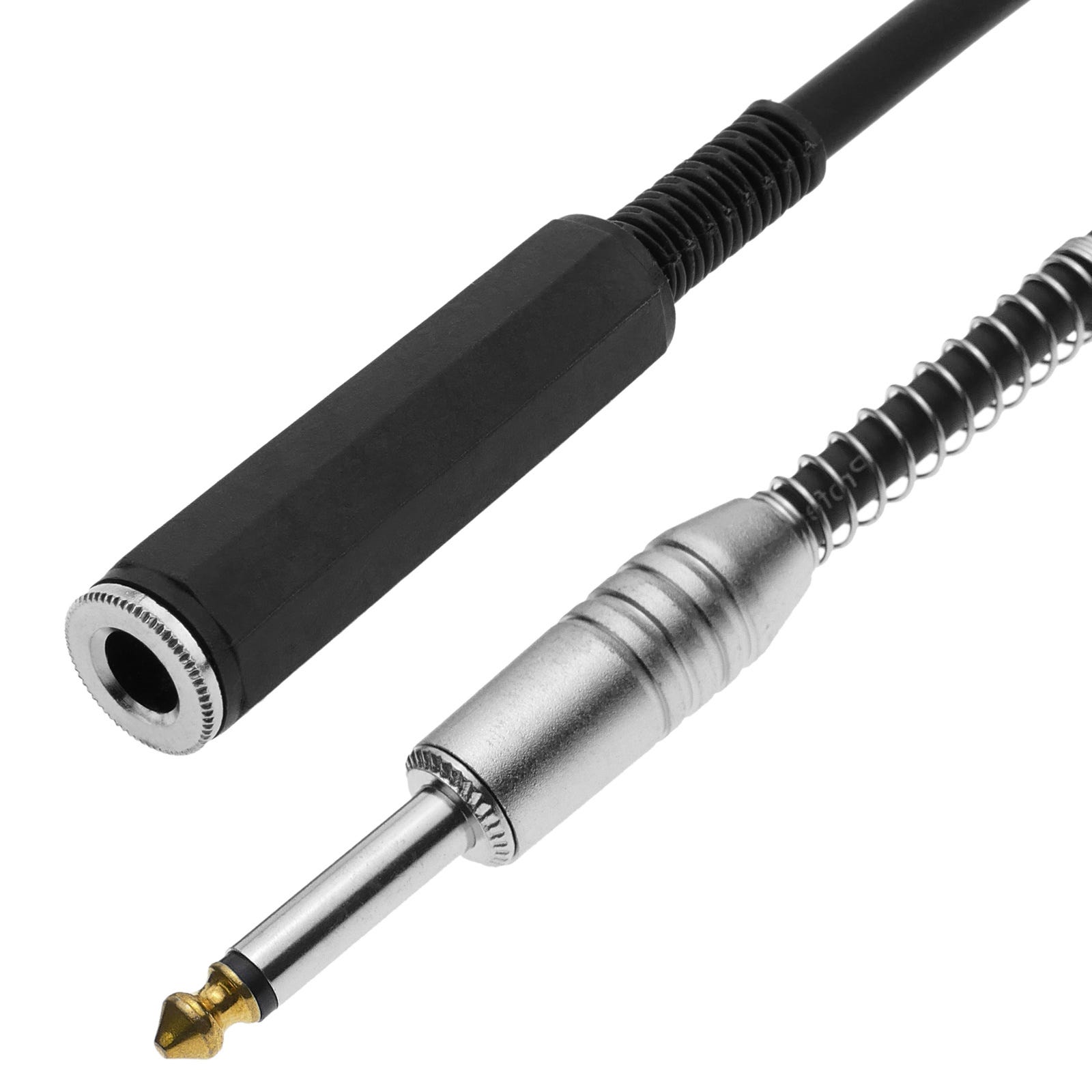 Câble audio micro jack mono 6.3mm M/F 20m