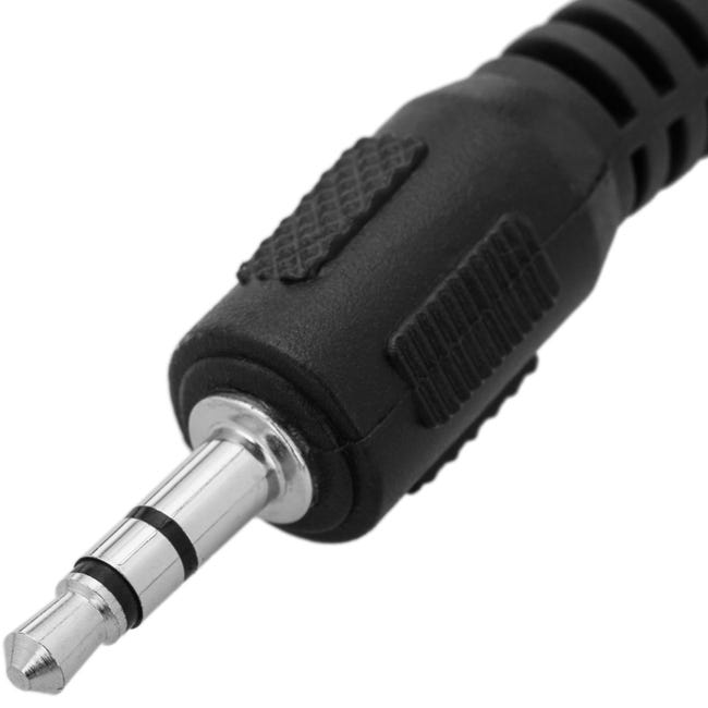 Cable Stereo Minijack Audio de 3.5 mm macho hembra de 1.8m