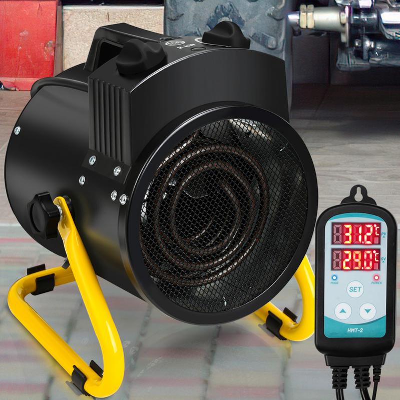 Sonnewelt Chauffage De Serre 240W Avec Thermostat ,serre Chauffage électrique Pour Serres Avec Fonction Minuterie, Horaire Et Cycle,Idéal Pour Les