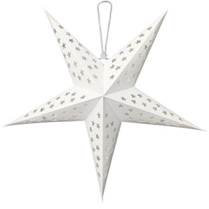 Étoiles Lumineuses En Papier Pour Noël - Lot De 3, 45 Cm | Guirlande Incluse, 3 Modes De Clignotement | Suspension Fenêtre, Décoration