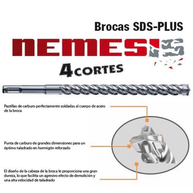 makita-b-20345-broca-para-hormigon-4-cortes-sds-plus-nemesis-11x160