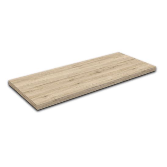 Lomadox Mobile da bagno 80 cm in legno di legno con parte