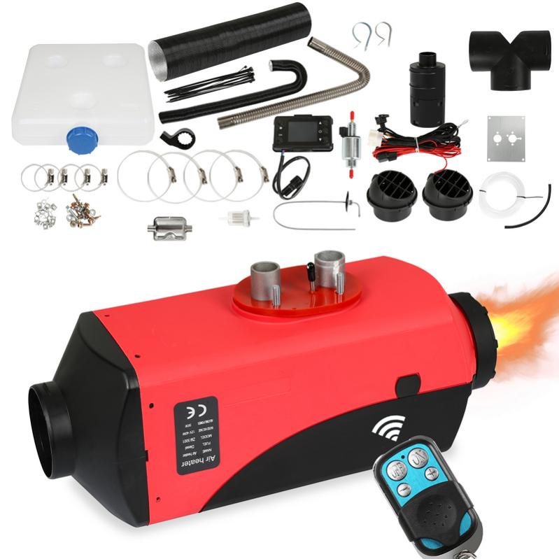 Chauffage Vehicule Diesel 12V 5KW LCD Monitor Air Fuel Heater Chauffage  d'appoint pour Car Truck Bus Boats Trailer | Leroy Merlin