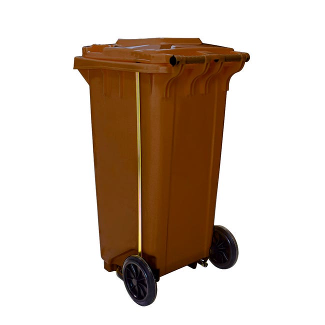 Rails Juego de contenedores de reciclaje de plástico cuádruple 40L, 10L con  4 compartimentos, contenedor de reciclaje de cierre suave para interiores