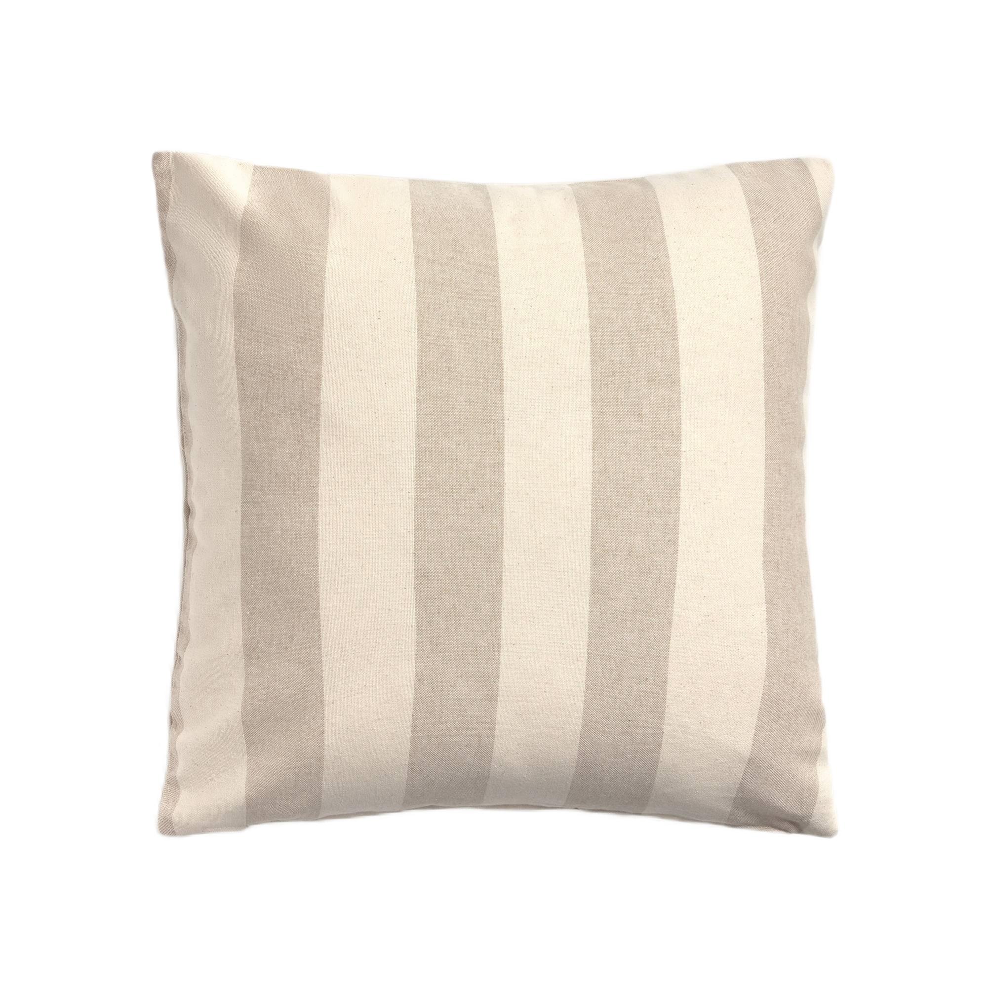 Funda cojín algodón gris piedra | Merlin