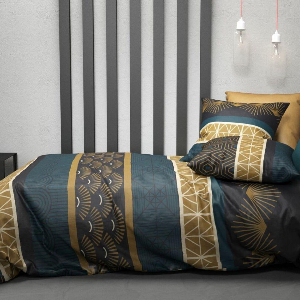 Parure De Lit 220x240 Cm + 2 Taies 65x65 Cm - Microfibre Unie Blanche - WAVVE