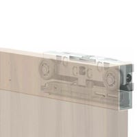 Easy Track RA1200-T Appendicravatte Scorrevole, Finitura Tartufo, Capacità 20 Cravatte