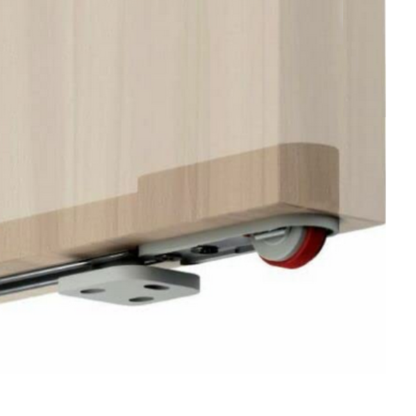 Binario Porta Scorrevole Invisibile MAGICAL 1200 - Per Porte Legno 80-120 Cm, Kit Completo - Foto 9