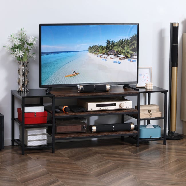 Muebles de Sala Para TV Mesa Soporte Poner Televisor Tele Modernos Hasta  50″
