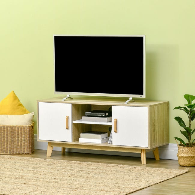 Muebles Para Sala TV Modernos Televisor De Poner Tele Soporte Mesa Hasta  55″″ 5