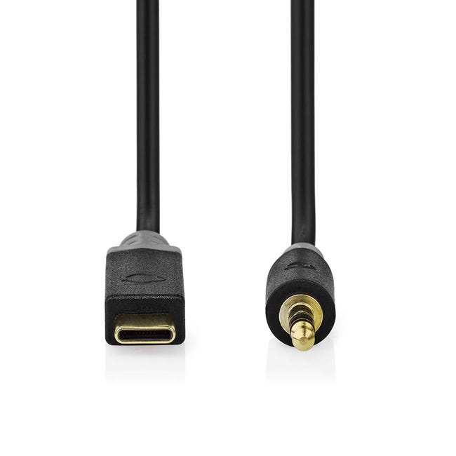 Câble USB type C vers jack 3.5 audio mâle 1m