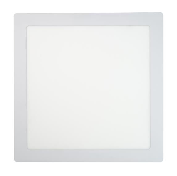 Plafonnier led pro surface carré blanc 25w 6000k lumileds no flicker(pldc25-b)