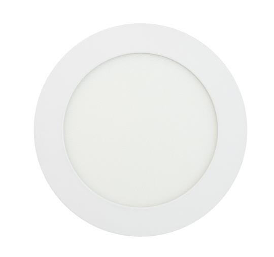 Plafon led pro superficie redondo blanco 13w 6000k lumileds no flicker(pldr13-b)