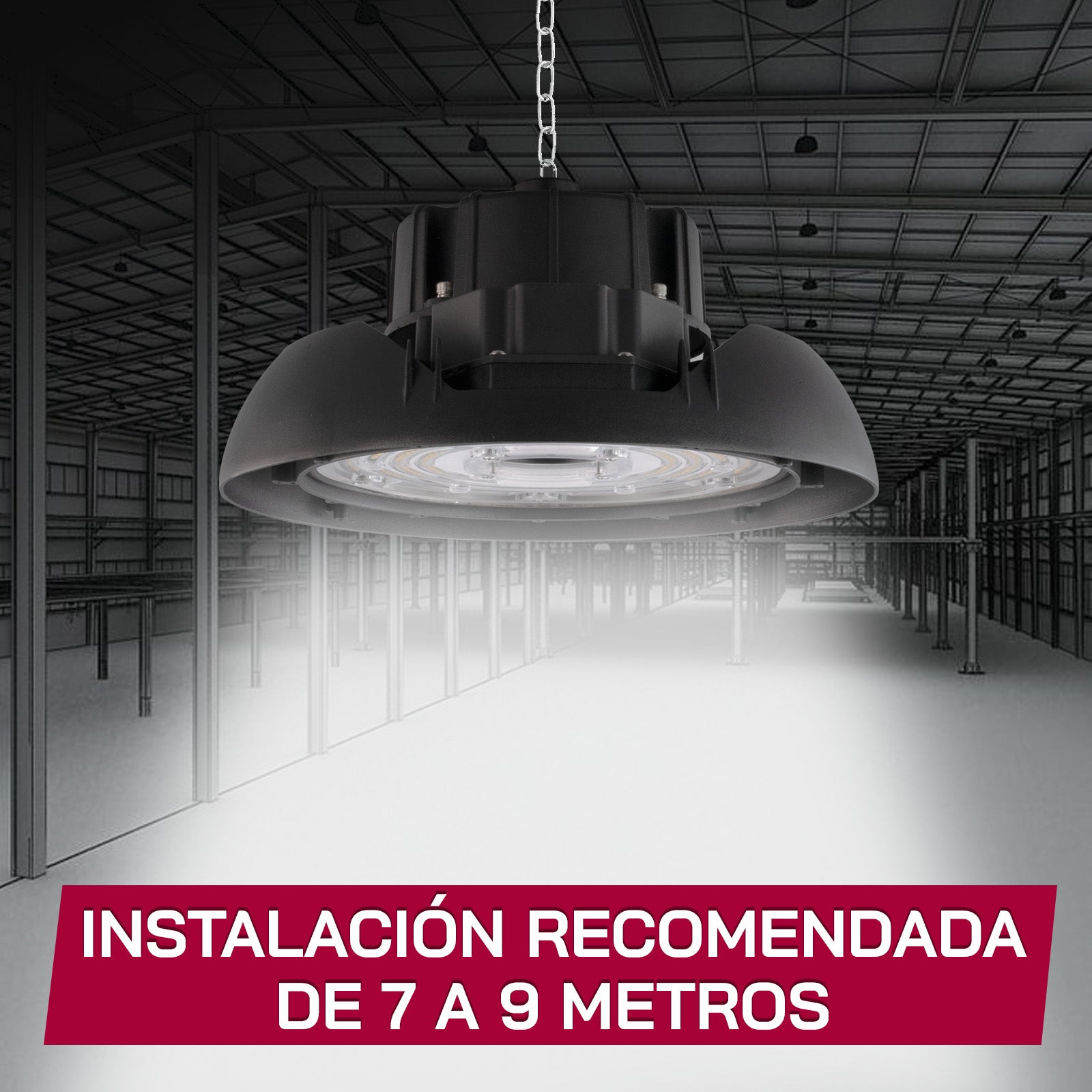 Proyector led campana led ufo cps 150w 4000k 22500lm