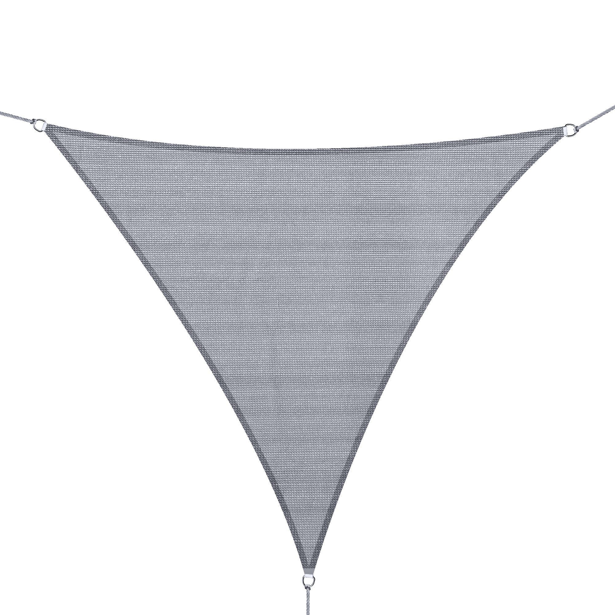 Toldo lateral Outsunny gris tela de poliéster 350x180cm
