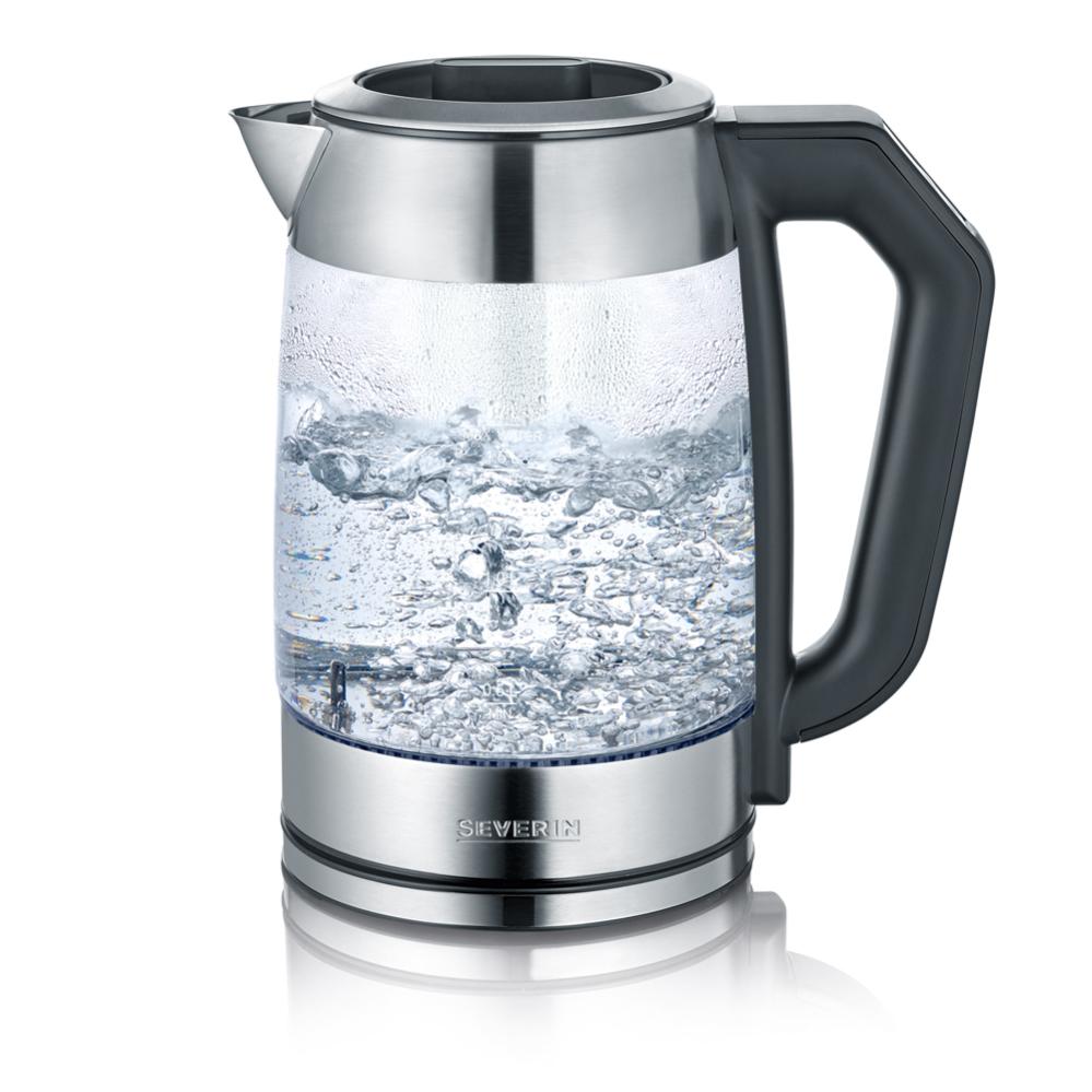 Severin - Hervidor De Té/Agua Digital Wk 3477 Acero Inox En Oferta Severin Wk 3477 Hervidor De Té/Agua Digital. 2200W. 1,7 L Agua, 1,5 L Té. Acero Inox / Cristal