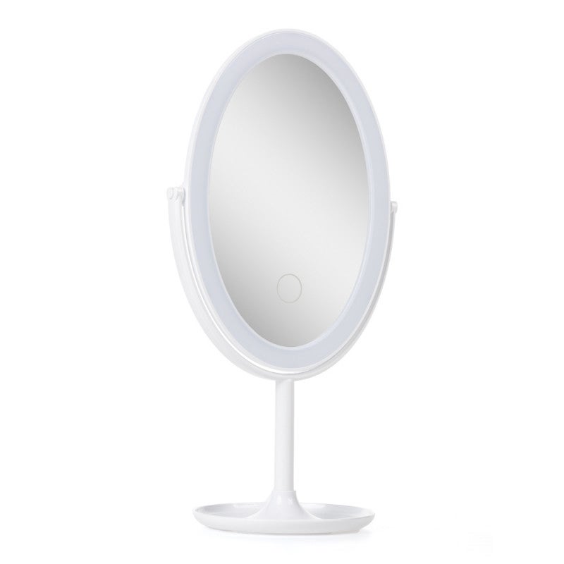 Espelho de maquilhagem com luz led, Ampliação x5. THULOS TH-BY18.