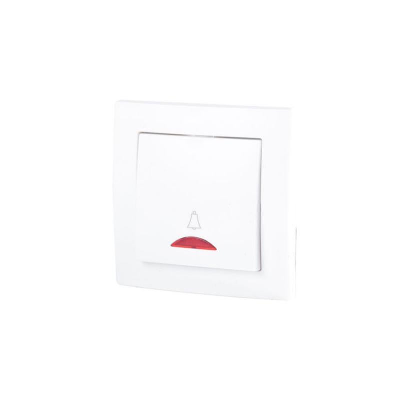 Pulsante Doppio Tasto Saliscendi 1P 1P 16A Bianco Compatibile Con Bticino Matix - Foto 2