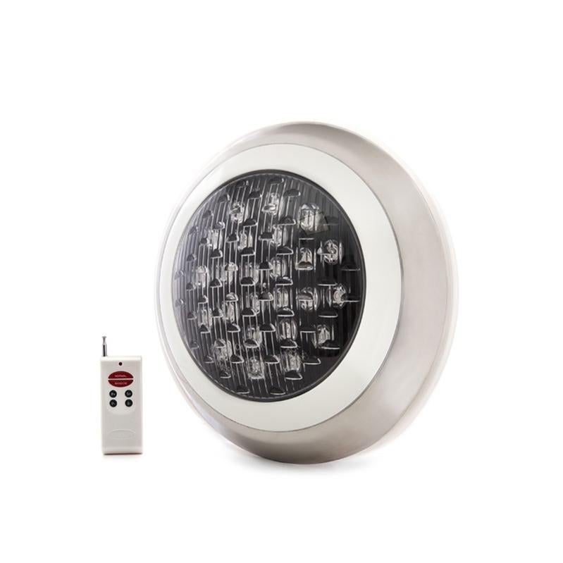 Foco De Piscina Led 24W Montaje Superficie Ø300Mm Multicolor Mando 40.000H [Kd-Fps-63-24W-Rgb]
