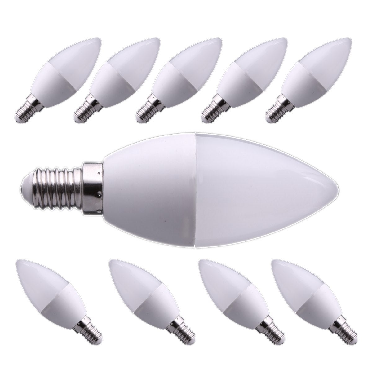 Smart Light Bulb, Lampadine A Candela C37 Con Luce A Led A