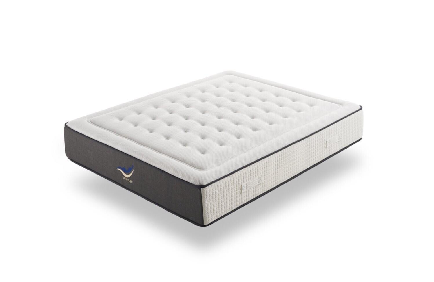 Colchón 90x190 simpur exclusive sport muelle ensacado y visco
