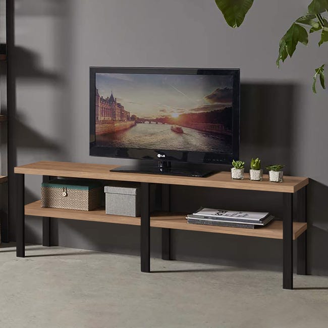 Mueble TV industrial - Comprar mesa TV estilo industrial