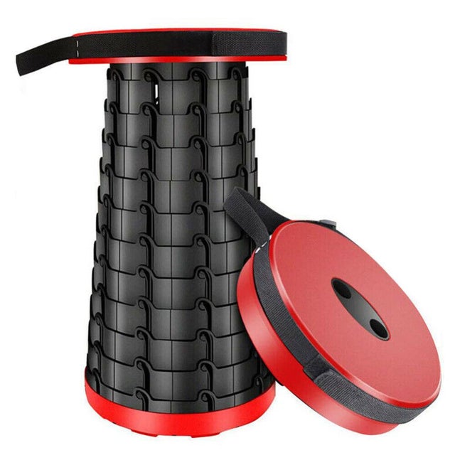 Sgabello Telescopico Portatile - Sedia Pieghevole Leggera Per Campeggio E Pesca Altezza Regolabile Seduta A Treppiede Con Una Gamba Design Pieghevole Compatto 87387166