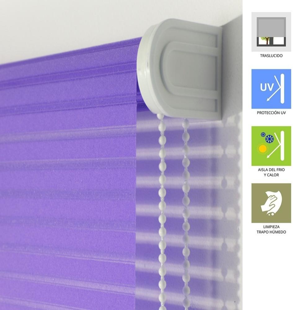 Estor Enrollable Morado | Leroy Merlin