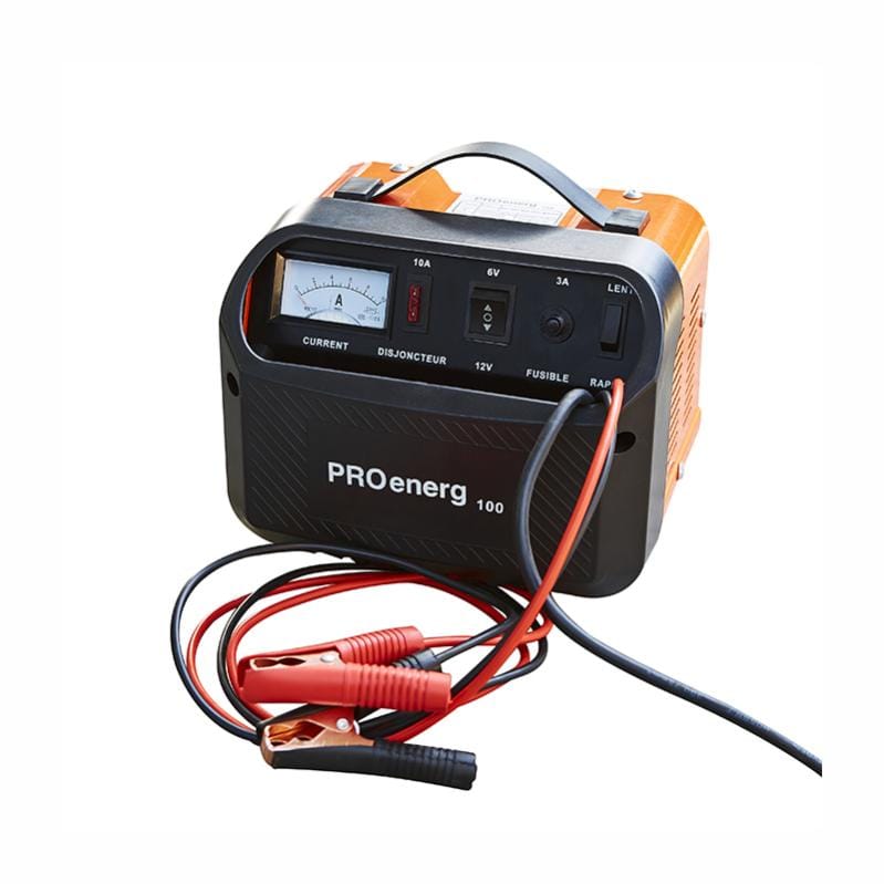 Chargeur 6/12V 10A PROenerg 100 moto, quad, jetski… Leroy Merlin
