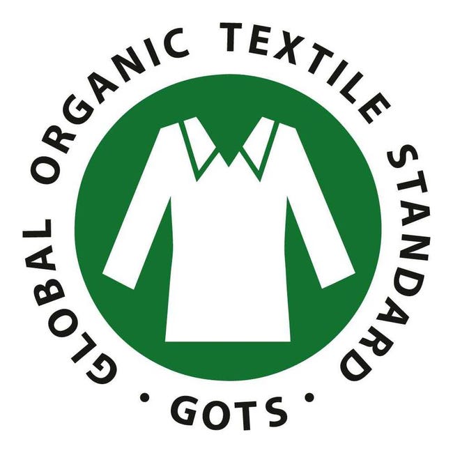 Juego de sábanas 100% algodón orgánico beige 270x260 Cama 180