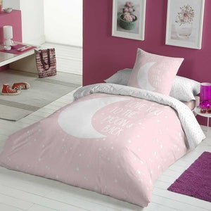 Cotton Artean - Saco Nordico Con Relleno Moon Pink Cama 90 X 190