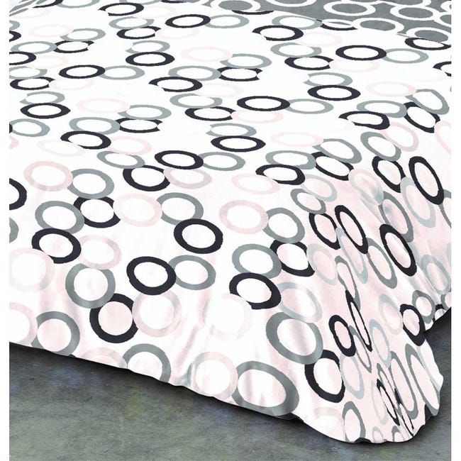 COTTON ARTean - Juego de sábanas ORISOL algodón poliéster multicolor Cama  135