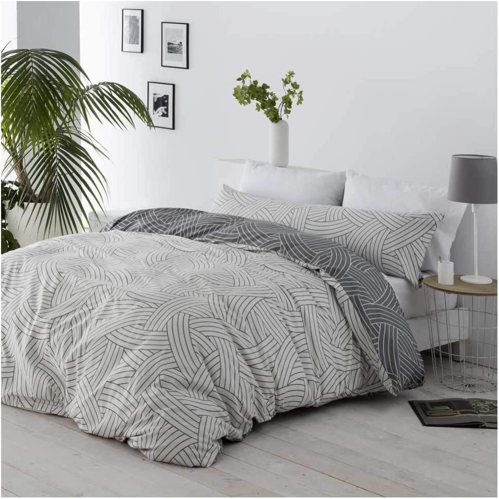 Ensemble De Draps 100 % Coton Laponia 47 Rouge Pour Lit De 150 | Leroy Merlin
