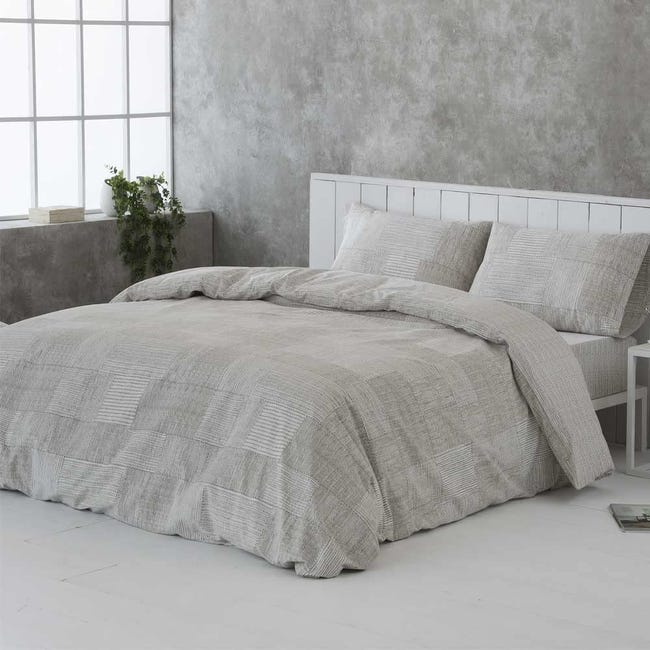 COTTON ARTean - Funda nórdica 100% algodón orgánico BEIGE cama | Leroy