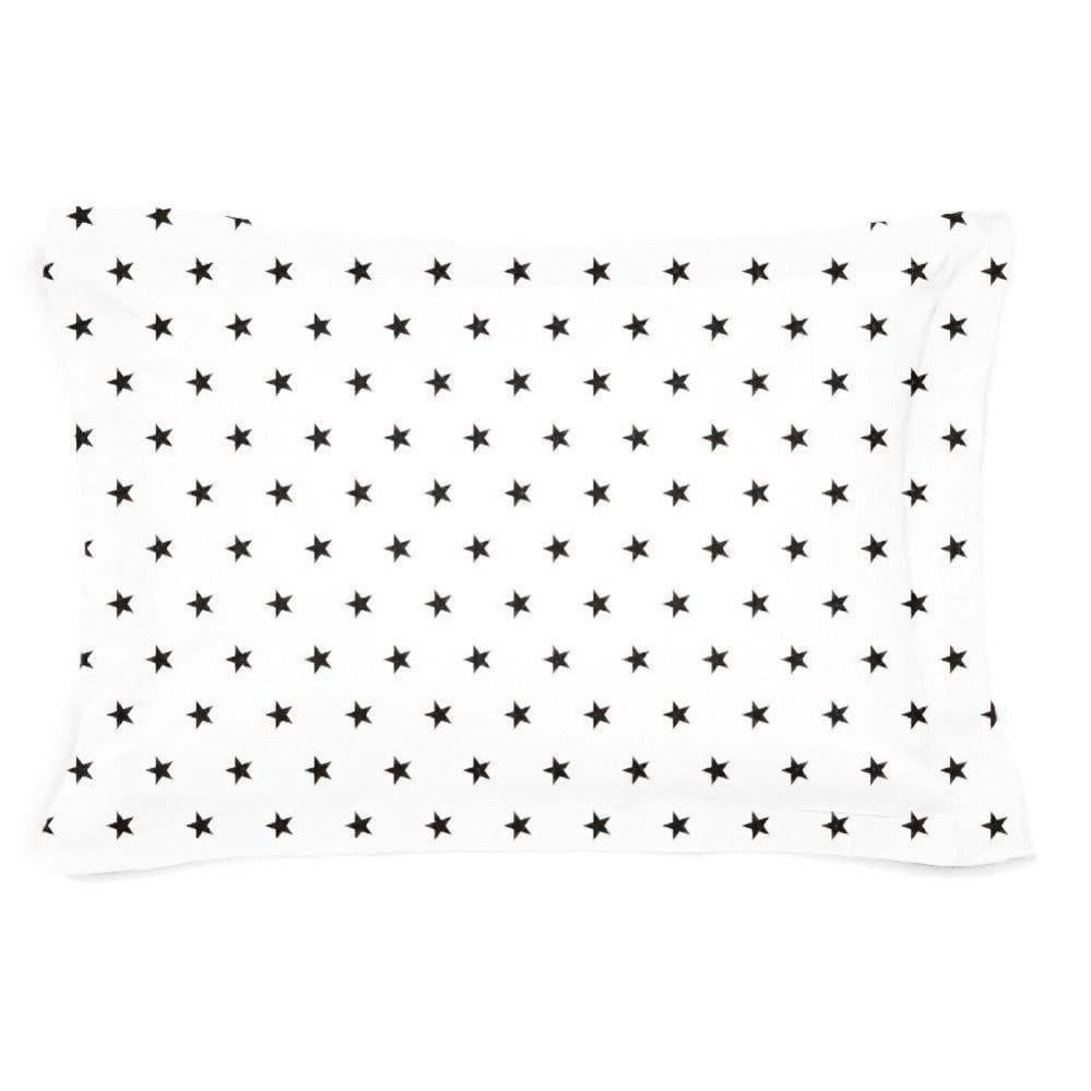 ESTELIA - Federe Per Cuscino In Cotone 300 Fili - Tinta Unita 40x40 Cm - Bianco, Morbide E Lucide, Set Da 2 Pezzi