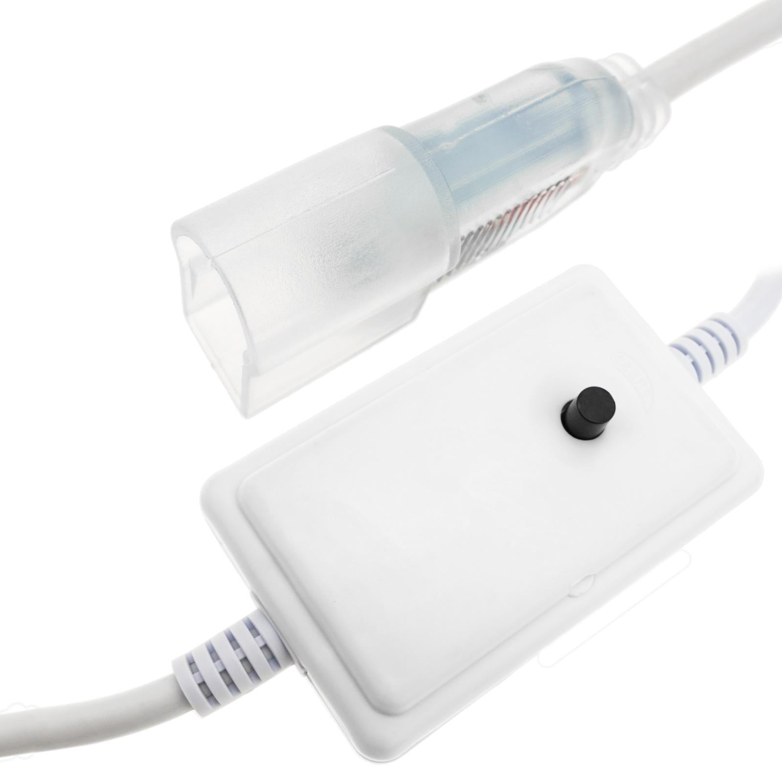 30 Clip Di Fissaggio Per Strisce LED (5-6 Mm) Con Viti - Supporti In PP Trasparente Per Parete E Soffitto