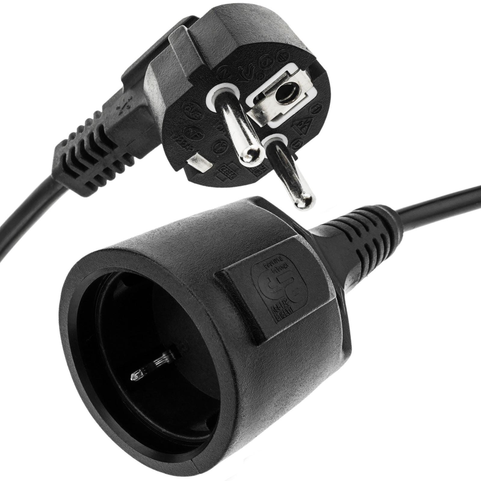 Rallonge électrique - GENERIC - MutecPower - 20m - Prise Schuko étanche - Usage extérieur Rallonge électrique - GENERIC - MutecPower - 20m - Prise Schuko étanche - Usage extérieur