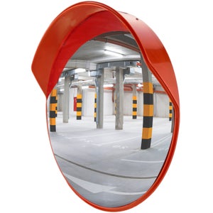 Miroir circulation routiere surveillance convexe 100cm 1m exterieur  signalisation sécurité