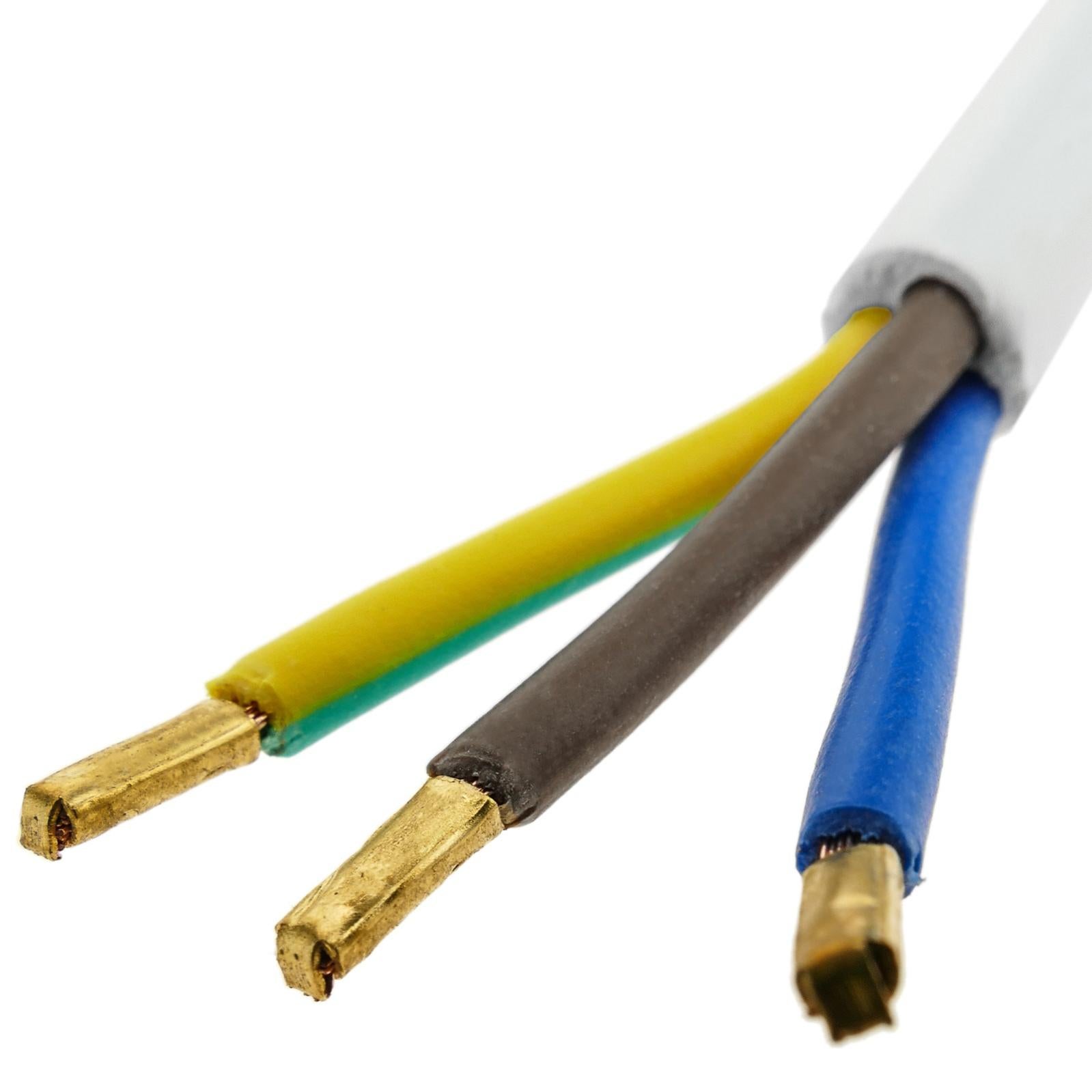 CALEX Creations 3 m Fabric Cord for Lamp, Electric Power