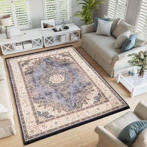 Tapis Grace 300x300 cm polyester beige.