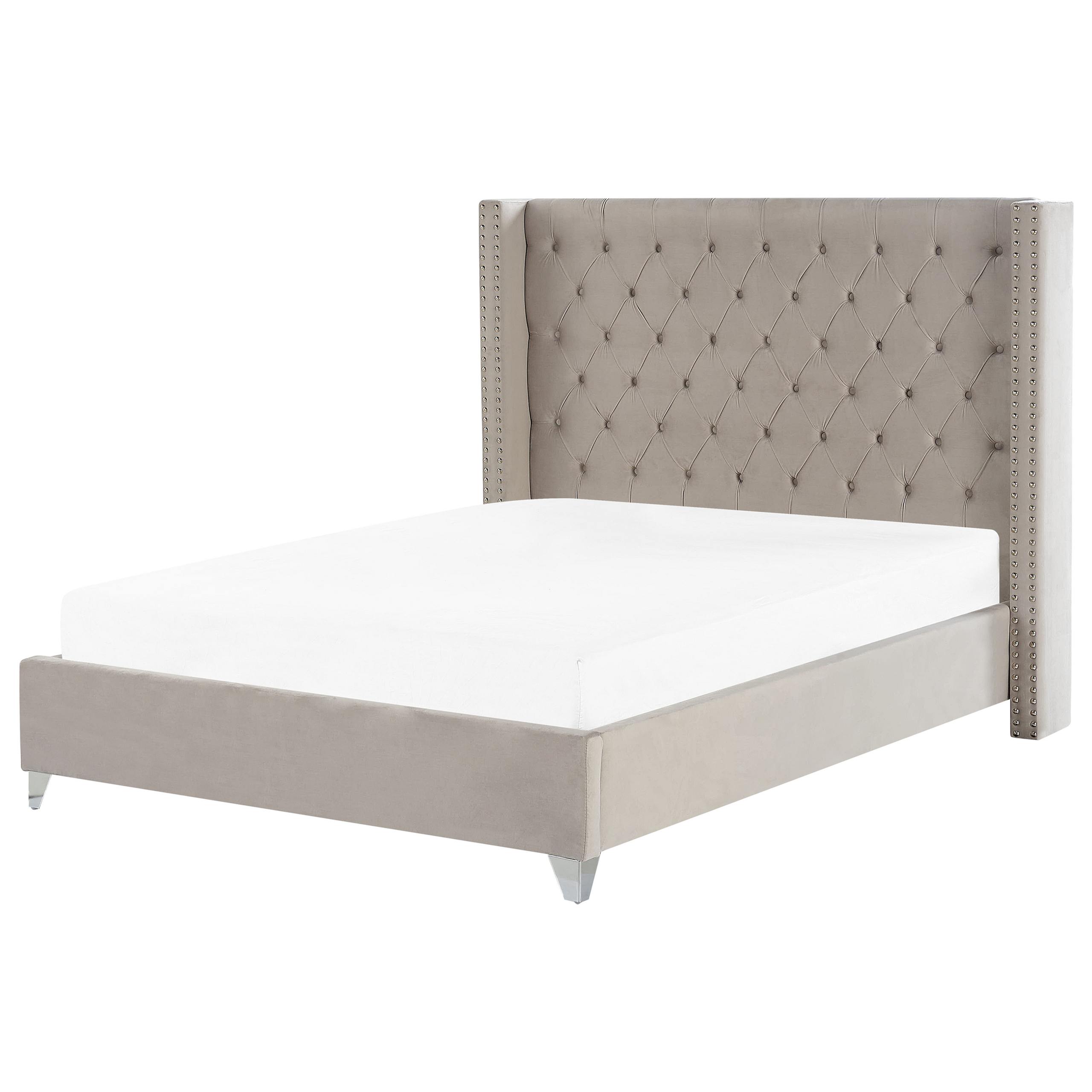 letto contenitore matrimoniale SOMMIER ELEGANT 160 pelle sintetica Bei