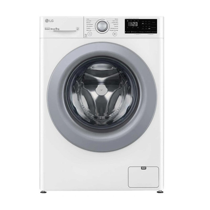 Lave-linge Frontaux 8kg LG C, F84V34WH | Leroy Merlin