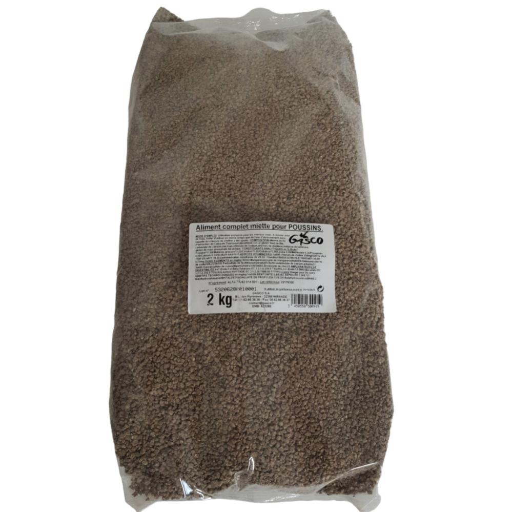 Aliment Complet En Miettes Pour Poussins Sanders - 10 Kg, Sans OGM, Fabriqué En France - 9