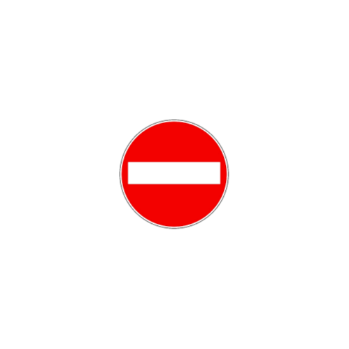 Disco de sentido prohibido
