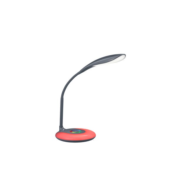 Lampe de table LED blanche Krait avec éclairage RGB