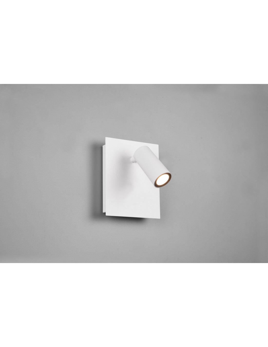 Tunga white ajustable ip54 spot led outdoor wall light trio lighting