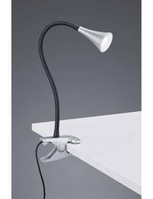 Mirbe Lampada da Lettura con Pinza,USB LED Lampada, 3 Modalità di