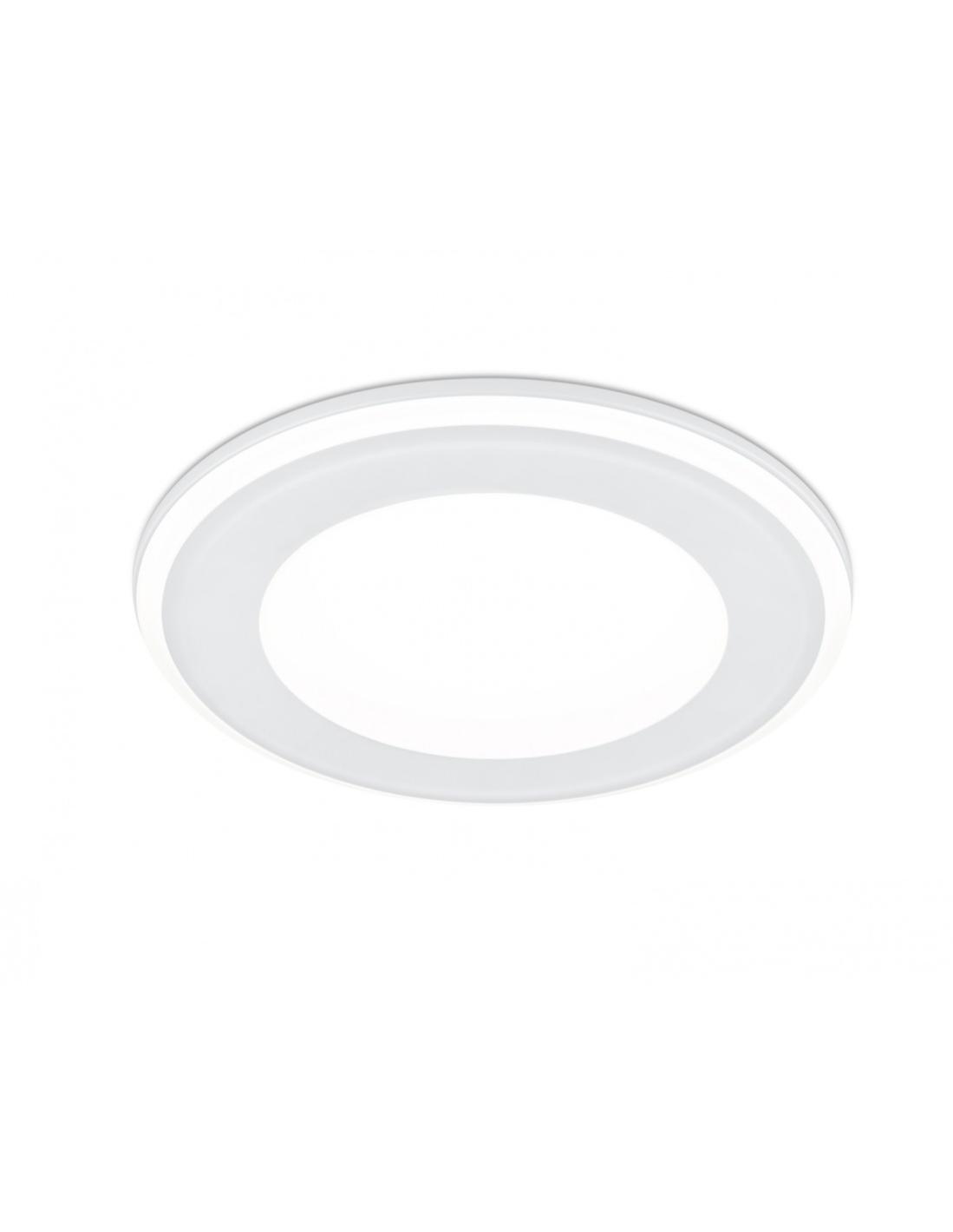 Spot Encastré Aura Led 10w 3000k Blanc Ø14 cm Trio Lighting Leroy Merlin