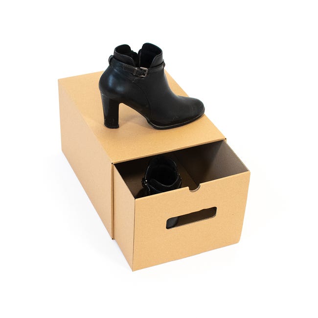 Boîte tiroir en carton pour chaussures
